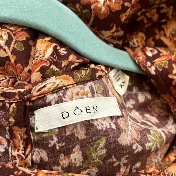 Doen Rhodia Dress in Mulberry Vine Floral - Picture 12 of 12